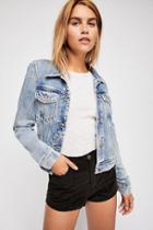 Luna High-rise Cord Shorts By Free People